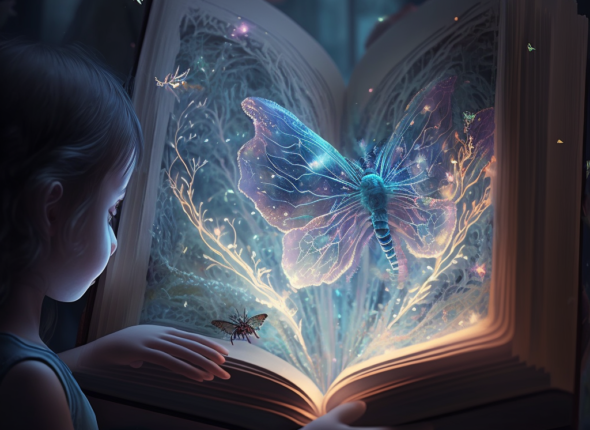 Firefly_Admin_children_are_surprised_when_they_open_a_large_boo_99a6005e-37d3-4bff-b0ee-bc258be9edfa